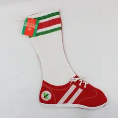 Vintage Hallmark 1984 Christmas Stocking Running Shoe Holiday Decor New w/ Tags