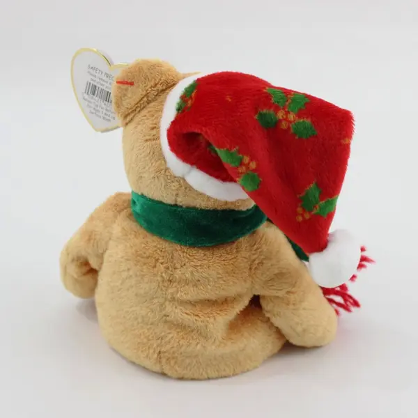 Ty Beanie Babies 2003 Holiday Teddy Bear 8" Beanbag Plush Toy