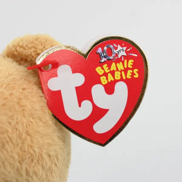 Ty Beanie Babies 2003 Holiday Teddy Bear 8" Beanbag Plush Toy