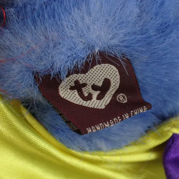 Ty Beanie Babies Calliope Jester Bear 1993 Retired With Hang Tag