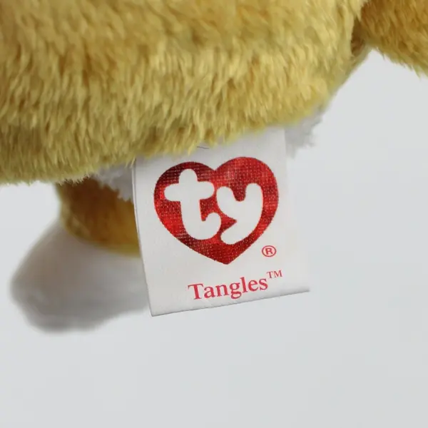 Ty Beanie Baby Tangles the Cat Ginger Orange Kitten Retired 2003