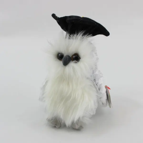 TY Beanie Babies Class of 2004 Graduation Owl Plush With Tags