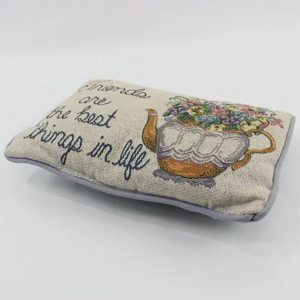 Friends Quote Tapestry Throw Pillow Cushion 12 x 8 Inch