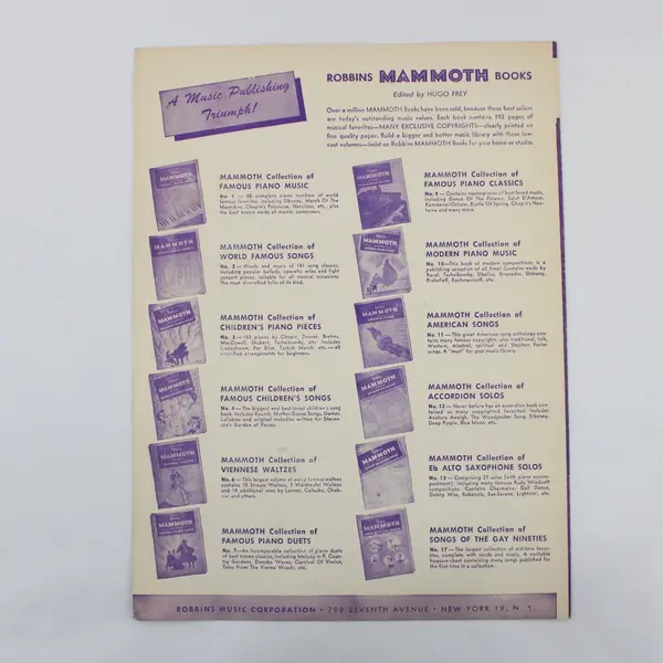 The Old Master Painter Sheet Music Vintage 1949 by Haven Gillespie Beasley Smith