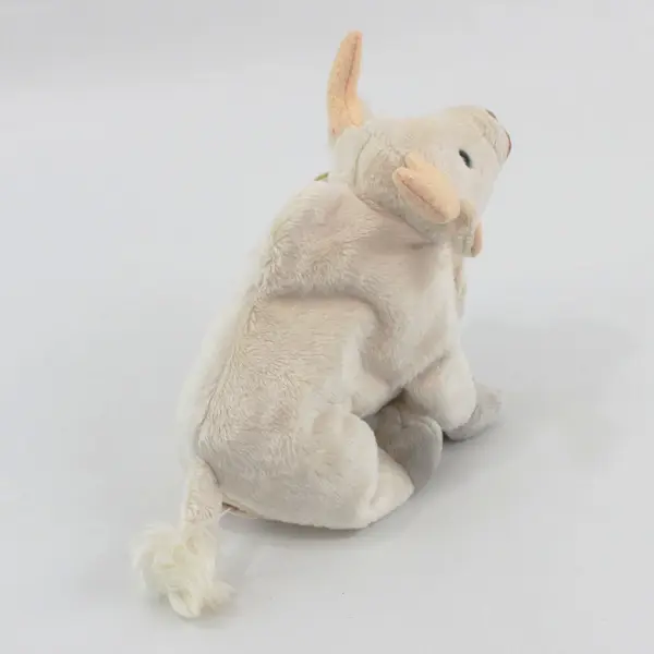 Ty Beanie Baby Frosty the Bull Plush Stuffed Animal Toy 8in