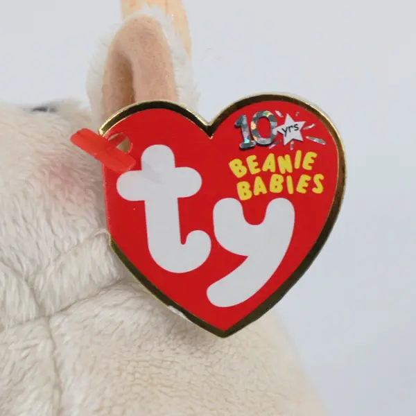 Ty Beanie Baby Frosty the Bull Plush Stuffed Animal Toy 8in