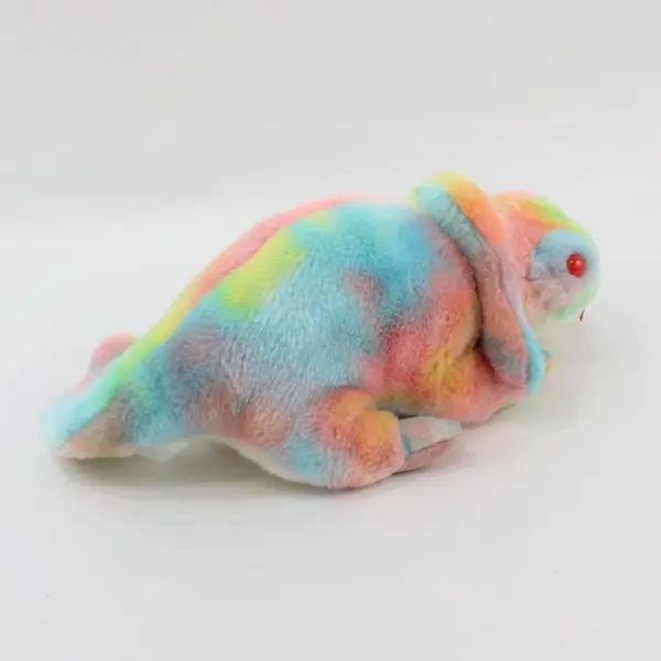 TY Beanie Buddy Buddies Rainbow Chameleon 1999 12.5in Plush