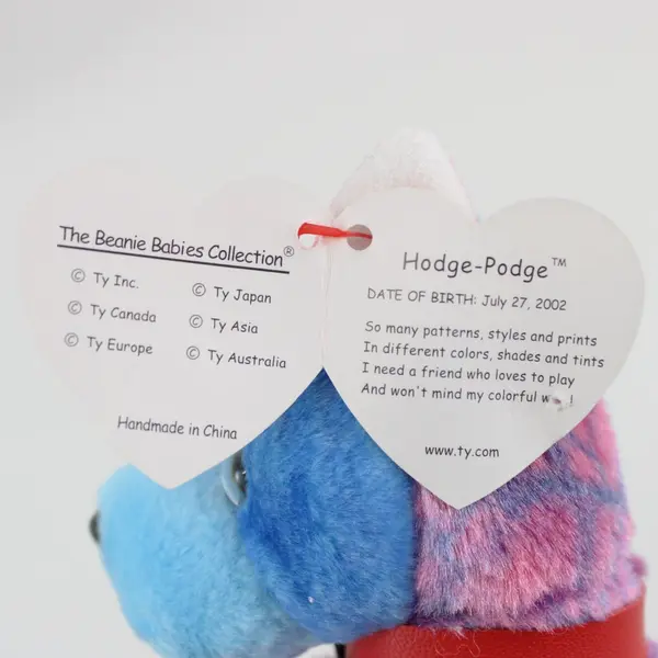 Ty Beanie Babies Hodge-Podge the Dog 2002 Retired Plush