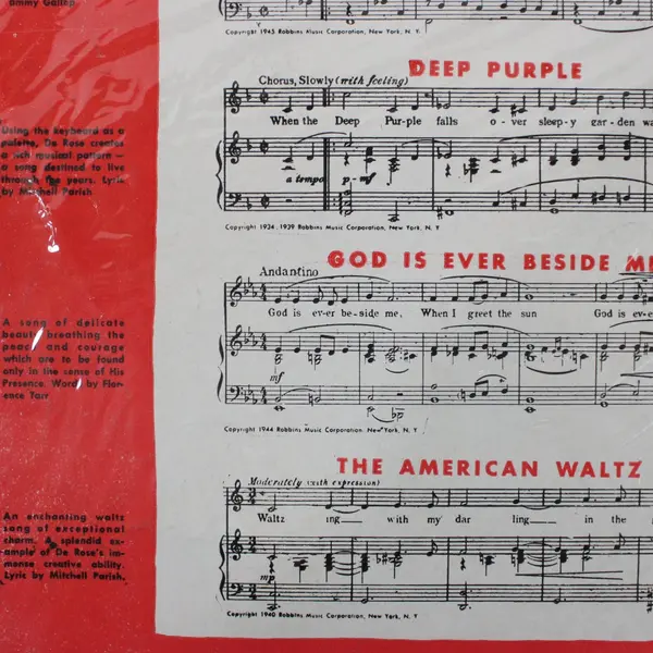 VTG 1945 Doll Face Movie Sheet Music Dig You Later (A Hubba-Hubba-Hubba) Sealed