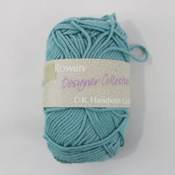 Lot of 8 Rowan Designer Collection DK Cotton Yarn, Peacock Shade New 50 grams 