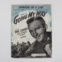 1944 Vintage Sheet Music Swinging On A Star Johnny Burke Jimmy Van Heusen Sealed
