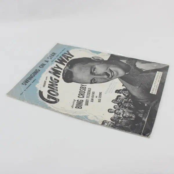 1944 Vintage Sheet Music Swinging On A Star Johnny Burke Jimmy Van Heusen Sealed