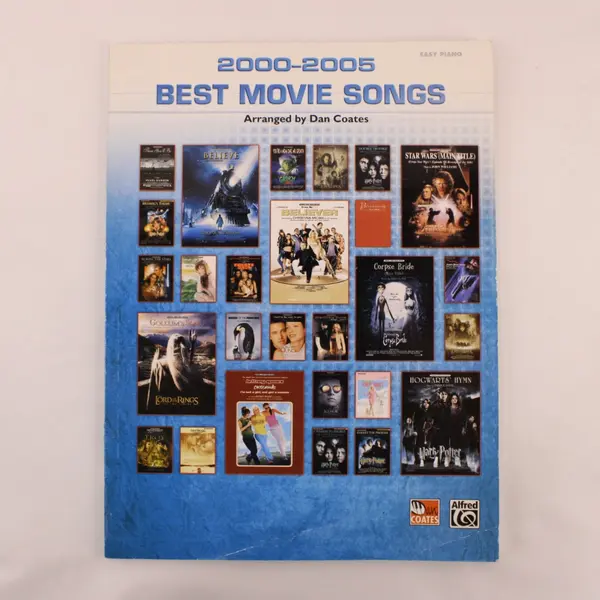 Vintage 2000-2005 Best Movie Songs Arranged by Dan Coates Easy Piano Pub 2006 PB