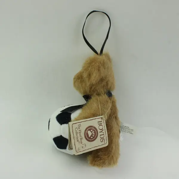BOYDS The Head Bean Collection Teddy Bear Soccer Ball Plush #562507