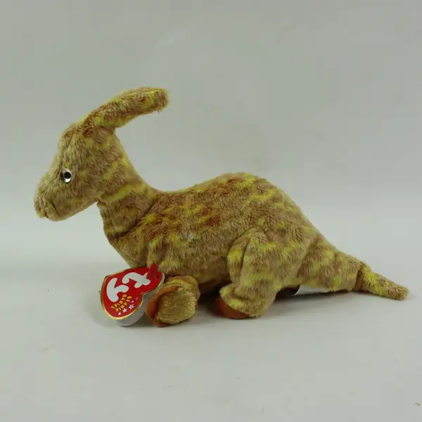 Ty Beanie Baby Tooter Dinosaur Plush Stuffed Animal 8.5in Tag Attached