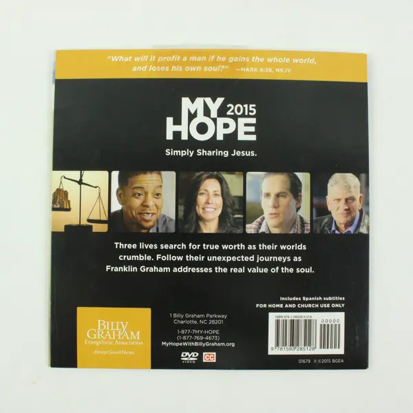 Value of a Soul DVD Billy Graham Evangelistic Association Christian Video