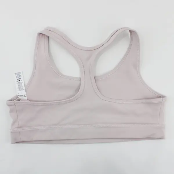 Nike Swoosh Women's XL Beige Sports Bra Activewear