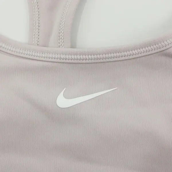 Nike Swoosh Women's XL Beige Sports Bra Activewear