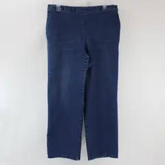 Alfred Dunner Women's Size 12 Straight-Leg Pull-On Denim Pants