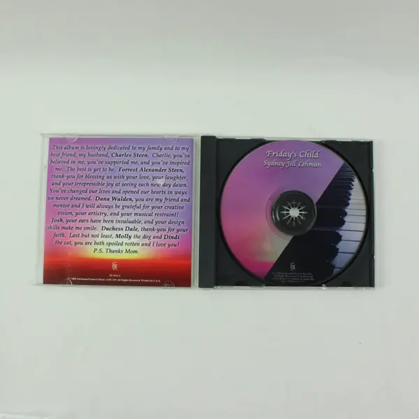 Sydney Jill Lehman Friday's Child CD