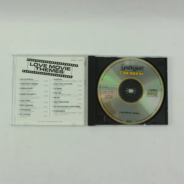 Love Movie Themes CD Soundtrack Romantic Film Music Pre-Owned