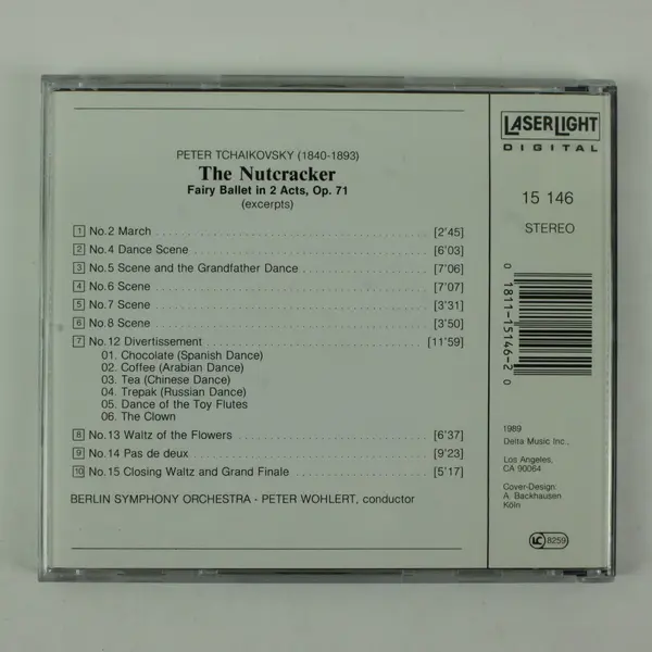 Tchaikovsky The Nutcracker Classic Ballet Score CD Pre-Owned