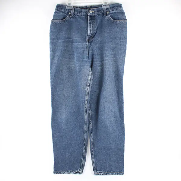 Faded Glory Women's Jeans Style 45013 Size 14 Average Medium Wash Tapered Leg