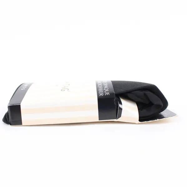 White Stag Matte Opaque Microfiber Tights Black Size 4 5'5"-6'1" 185-250 lbs