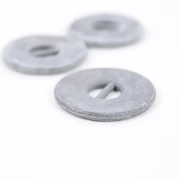 Lot of 6 Kadee 209 Gray Insulating Fiber Washers 1/4 Inch