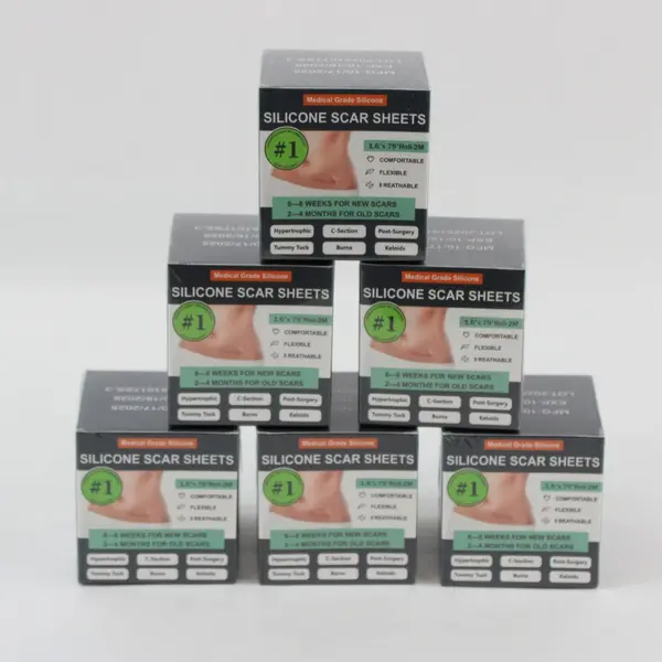 6 Rolls Guangzhou Mizi Silicone Scar Sheets