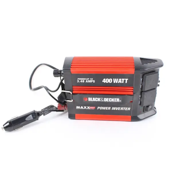 BLACK+DECKER MAXX SST 400W 12V Car Power Inverter Multiple Outlets
