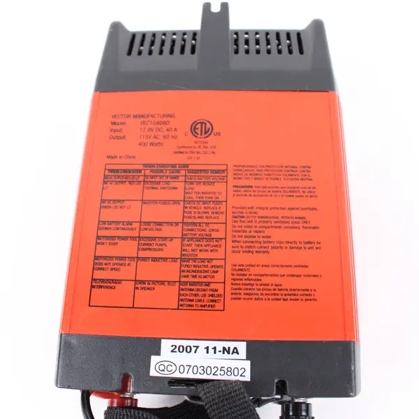 BLACK+DECKER MAXX SST 400W 12V Car Power Inverter Multiple Outlets