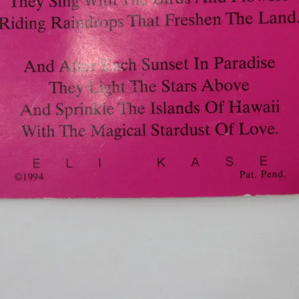 Eli Kase Angels of Hawaii Colorful Floral Angel Lapel Pin Carded