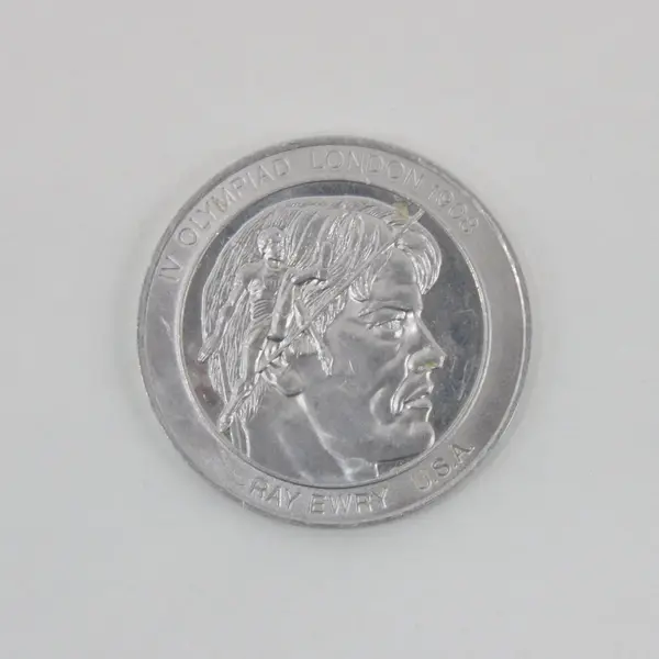Ray Ewry Olympic Commemorative Medal Great Olympic Moments 1.75 Inch