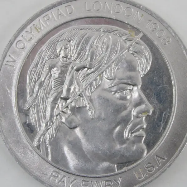 Ray Ewry Olympic Commemorative Medal Great Olympic Moments 1.75 Inch