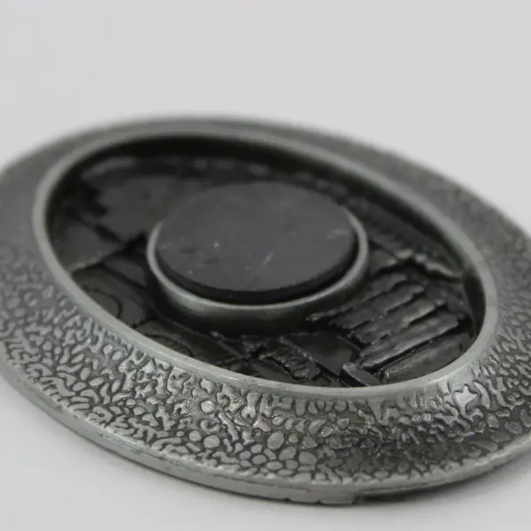 Roma Antica Pewter Rome Italy Souvenir Magnet Colosseum Pantheon