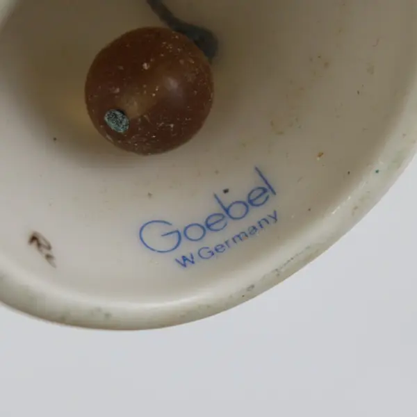 Goebel 1984 Ninth Edition Angel Bell Annual Christmas Tree Ornament