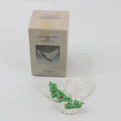 Goebel 1989 Annual Christmas Ornament White Peace Dove 12th Edition