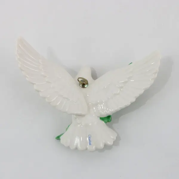 Goebel 1989 Annual Christmas Ornament White Peace Dove 12th Edition