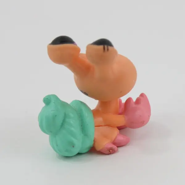 Hasbro Littlest Pet Shop Hermit Crab Figure Orange Pink Turquoise