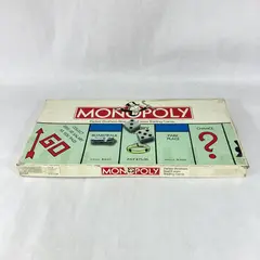 1985 Parker Brothers Monopoly Game for Parts