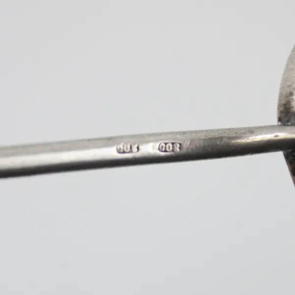 Vintage Rome Italy Souvenir Spoon 800 Silver She-Wolf Romulus Remus