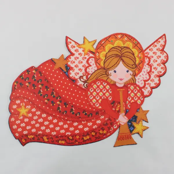 VTG 1980 Hallmark Christmas Cut-Out Cards Lot of 3 For Wall & Window Decorations
