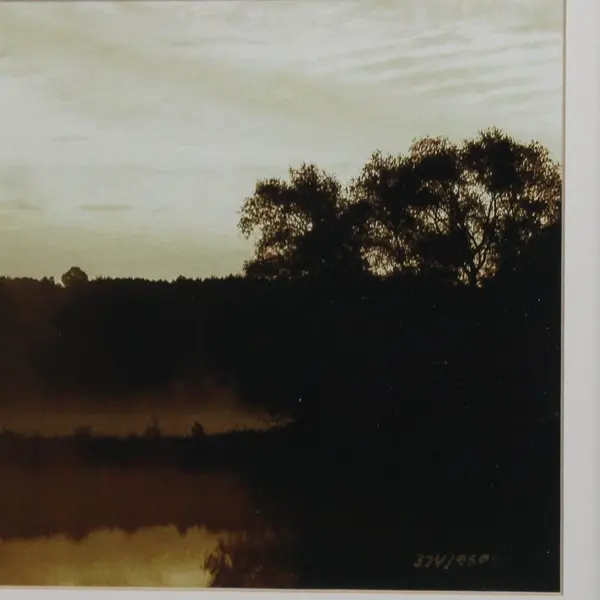 Alicia Soave Signed Early Morning Sunrise Framed Art Print 374/950 27x19