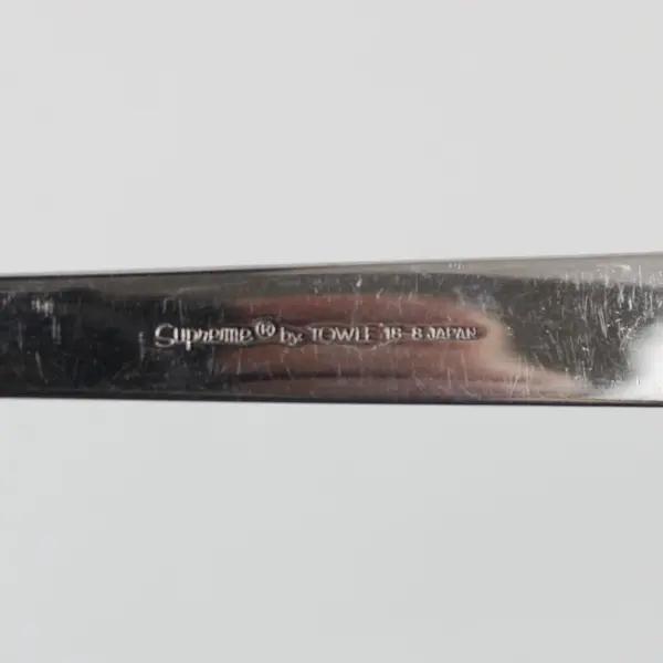 Towle Silver Colonnade Pattern 18/8 SS Large Cold Meat Serving Fork 9.5" Long