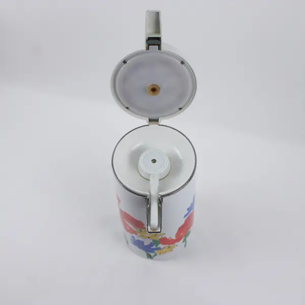 Vintage Everest APN-1900 Vacuum Air Pot Thermos 1.9L Floral 1970s