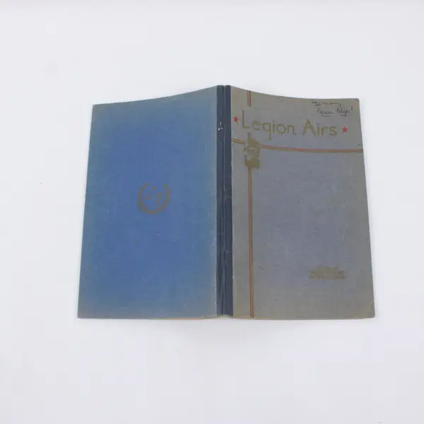 1932 Legion Airs American Legion Songbook Songs of Over There Leo Feist