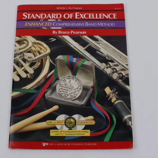 Bruce Pearson Standard of Excellence Book 1 B-Flat Clarinet PW21CL