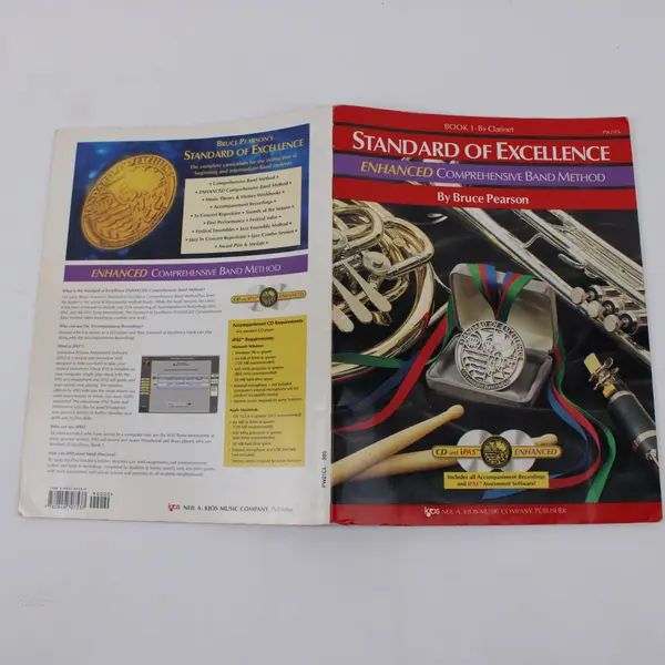 Bruce Pearson Standard of Excellence Book 1 B-Flat Clarinet PW21CL