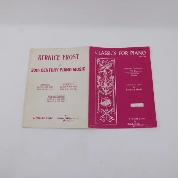 Bernice Frost Classics for Piano 22 Compositions Sheet Music Belwin Mills